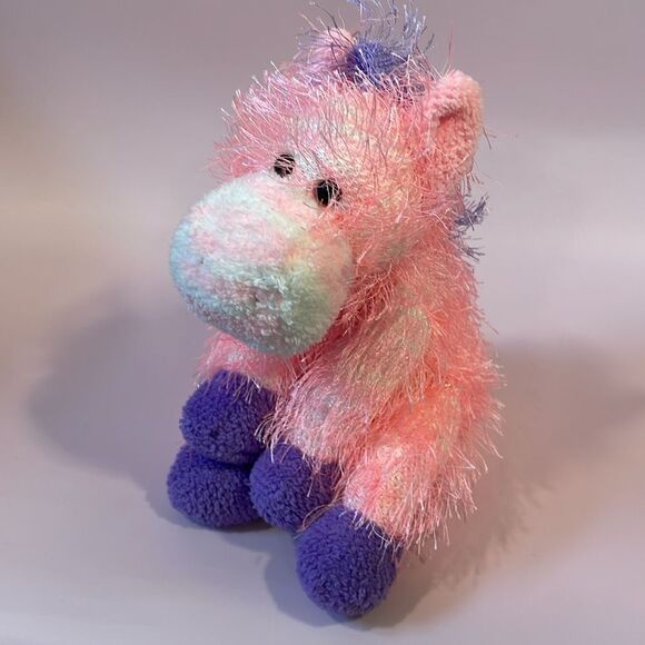 2003 Ty Punkies Collection Swoosh the Pink, White & Purple Horse Excellent Used… - Picture 6 of 8